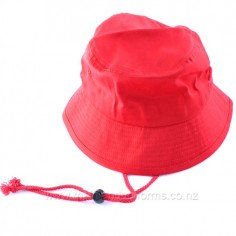 Red Bucket Sunhat