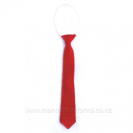 Red Tie With Bungy