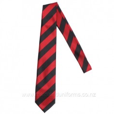 Red/Black Stripe Tie 2