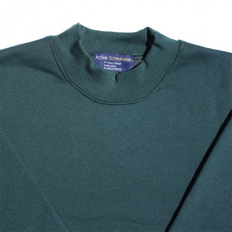 Plain Bottle Round-Neck Tunic