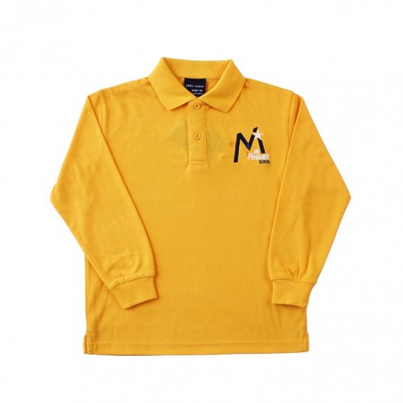 Mt Pleasant Gold L/S Polo