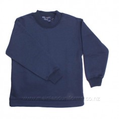 Plain Navy Round-Neck Tunic 2