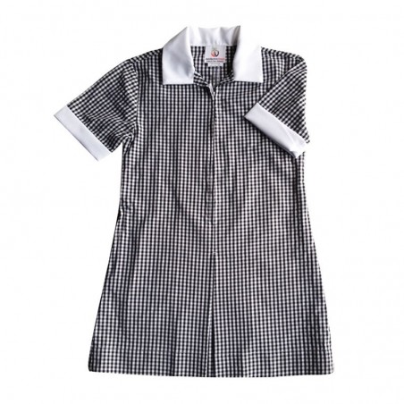 Black/White Gingham Dress