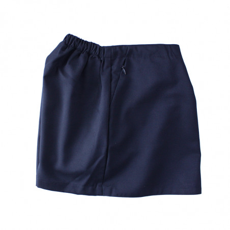 Plain Navy Skort
