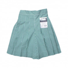 Green/White Gingham Culottes