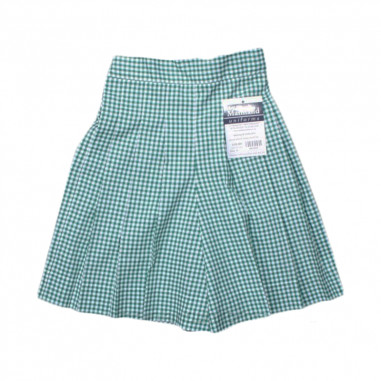 Green/White Gingham Culottes