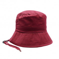 Maroon Bucket Sunhat 2