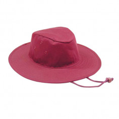 Maroon Slouch Sunhat 2