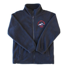 North Loburn Navy Full Zip Fleece 2