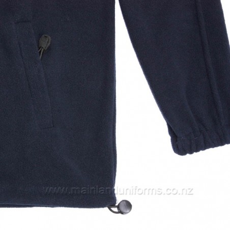 Plain Navy 1/4 Zip Polar Fleece