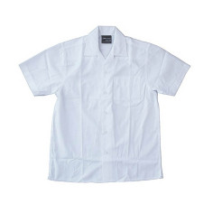 White Flat Collar S/S Shirt 2