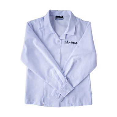 Hillview SNR Girls L/S Blouse
