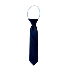 Plain Navy Loop tie