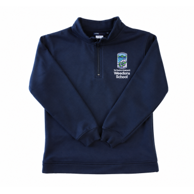 Weedons 1/4 Zip Tunic(New logo)