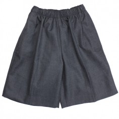 Grey Winter Full Elastic Shorts 2