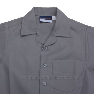Boys Grey S/S Shirt